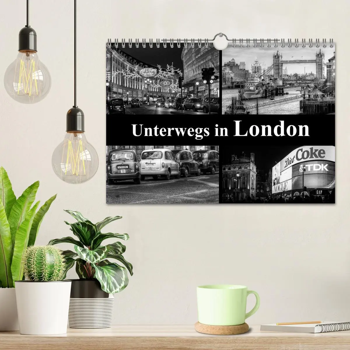 Bild: 9783516016390 | Unterwegs in London (Wandkalender 2026 DIN A4 quer), CALVENDO...
