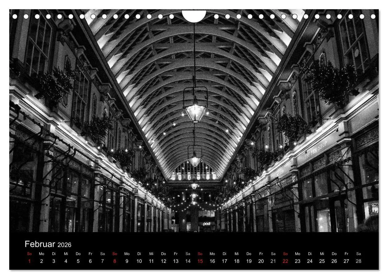 Bild: 9783516016390 | Unterwegs in London (Wandkalender 2026 DIN A4 quer), CALVENDO...
