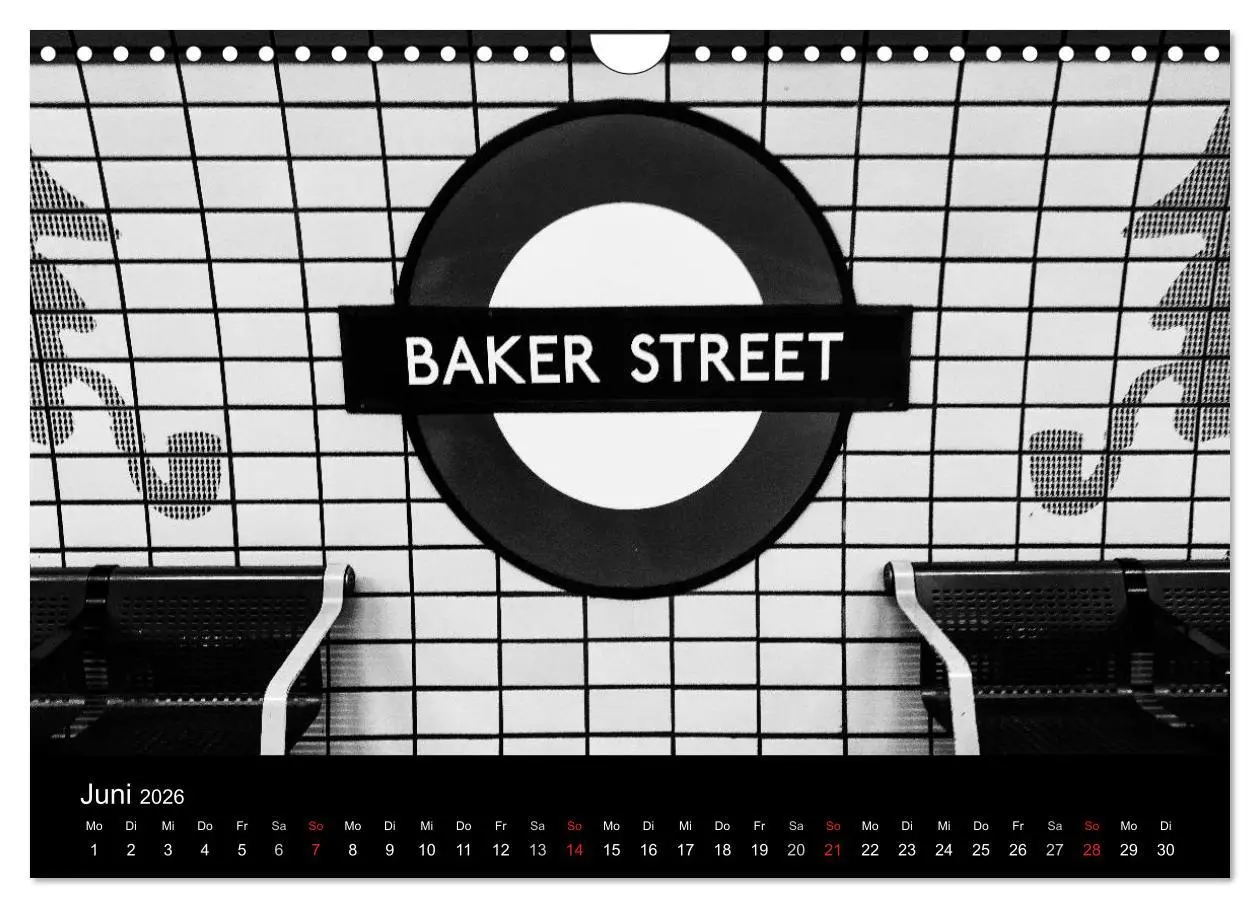 Bild: 9783516016390 | Unterwegs in London (Wandkalender 2026 DIN A4 quer), CALVENDO...