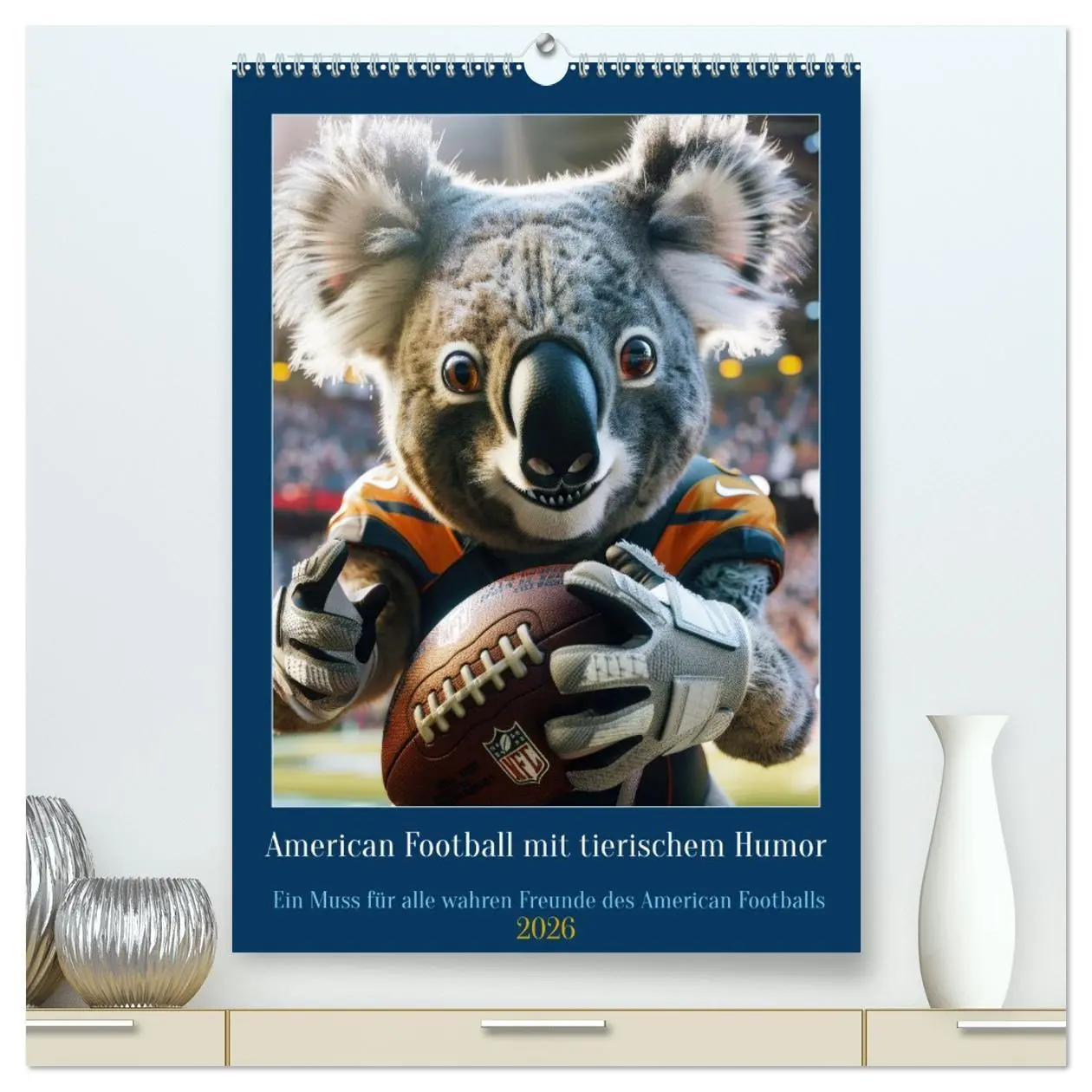 Cover: 9783516256390 | American Football mit tierischem Humor (hochwertiger Premium...