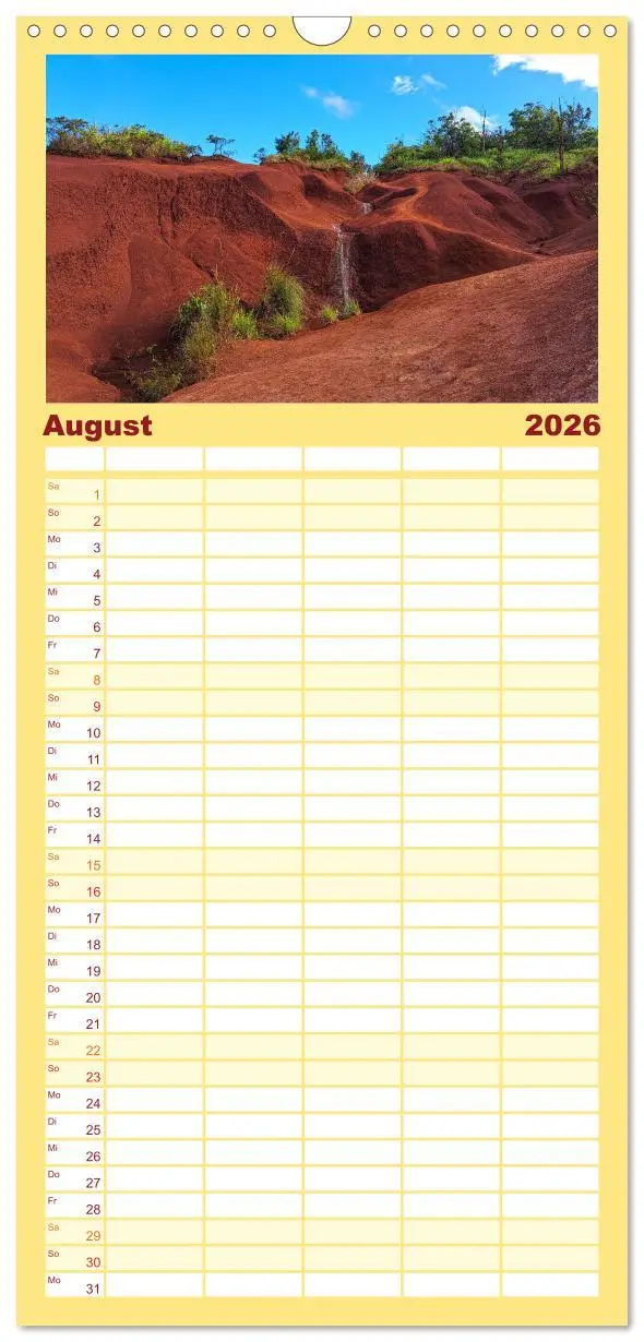 Bild: 9783516496390 | Familienplaner 2026 - Hawaii - Eindrücke von Big Island, Kauai &amp;...