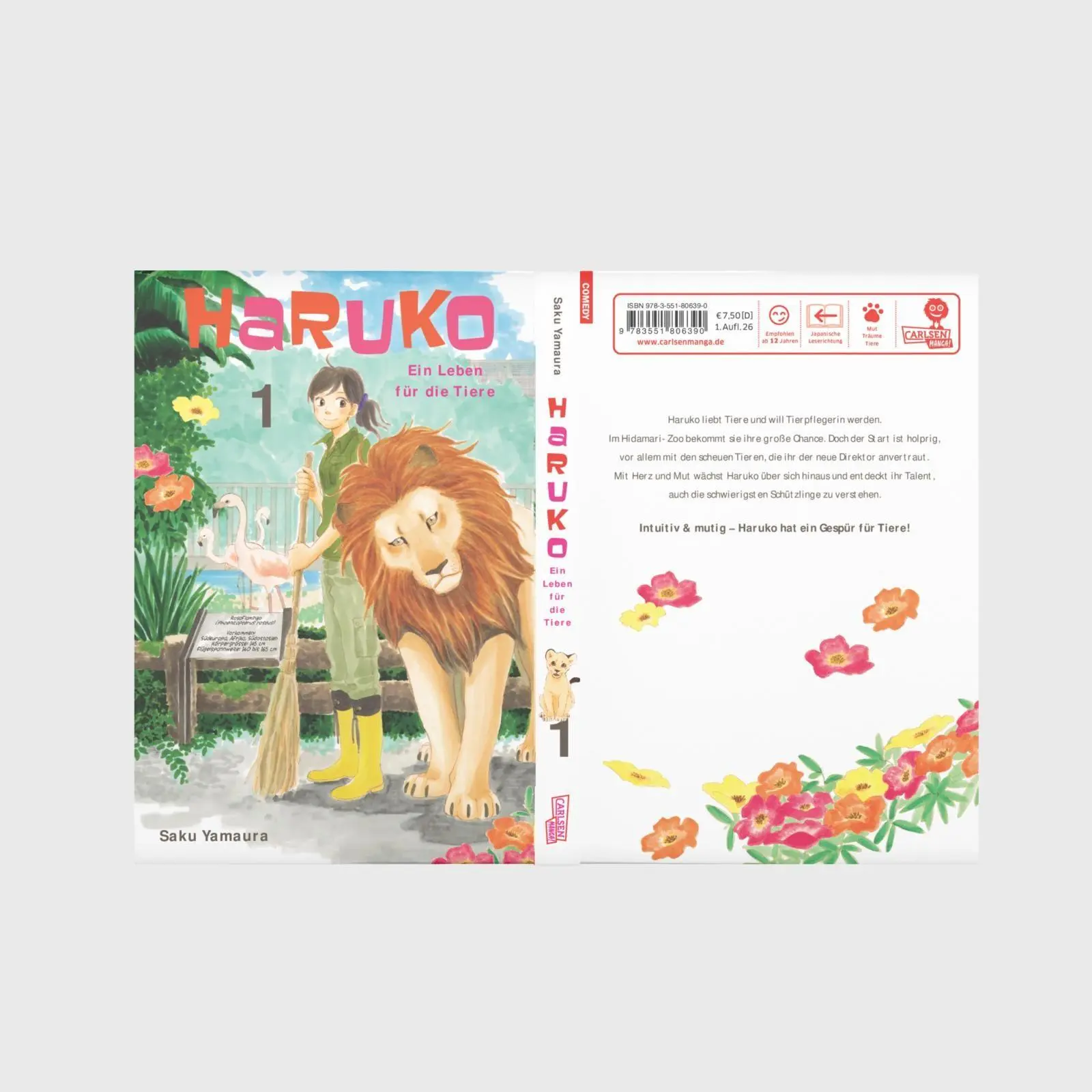 Bild: 9783551806390 | Haruko - Ein Leben für die Tiere 1 | Saku Yamaura | Taschenbuch | 2026
