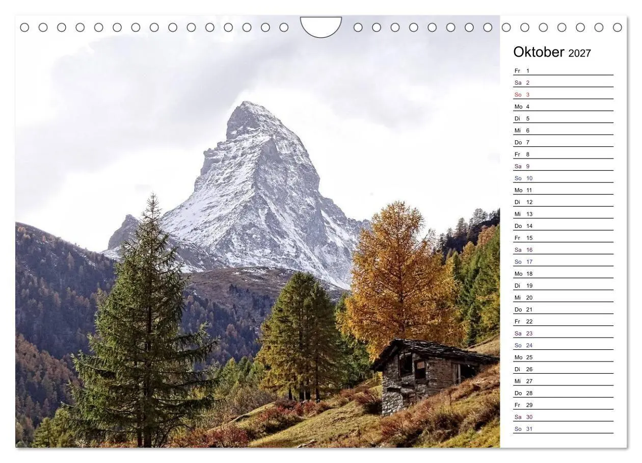 Bild: 9783569966390 | Matterhorn. Der Berg der Berge (Wandkalender 2027 DIN A4 quer),...