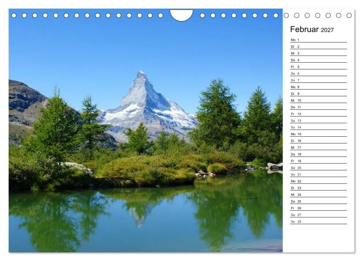 Bild: 9783569966390 | Matterhorn. Der Berg der Berge (Wandkalender 2027 DIN A4 quer),...