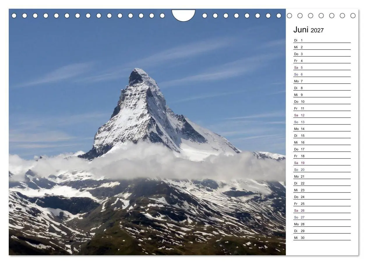 Bild: 9783569966390 | Matterhorn. Der Berg der Berge (Wandkalender 2027 DIN A4 quer),...