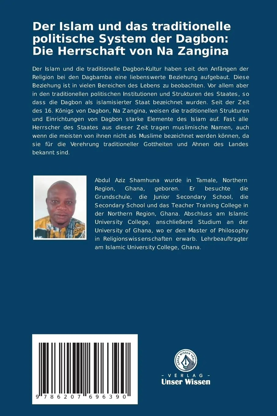 Rückseite: 9786207696390 | Der Islam und das traditionelle politische System der Dagbon: Die...