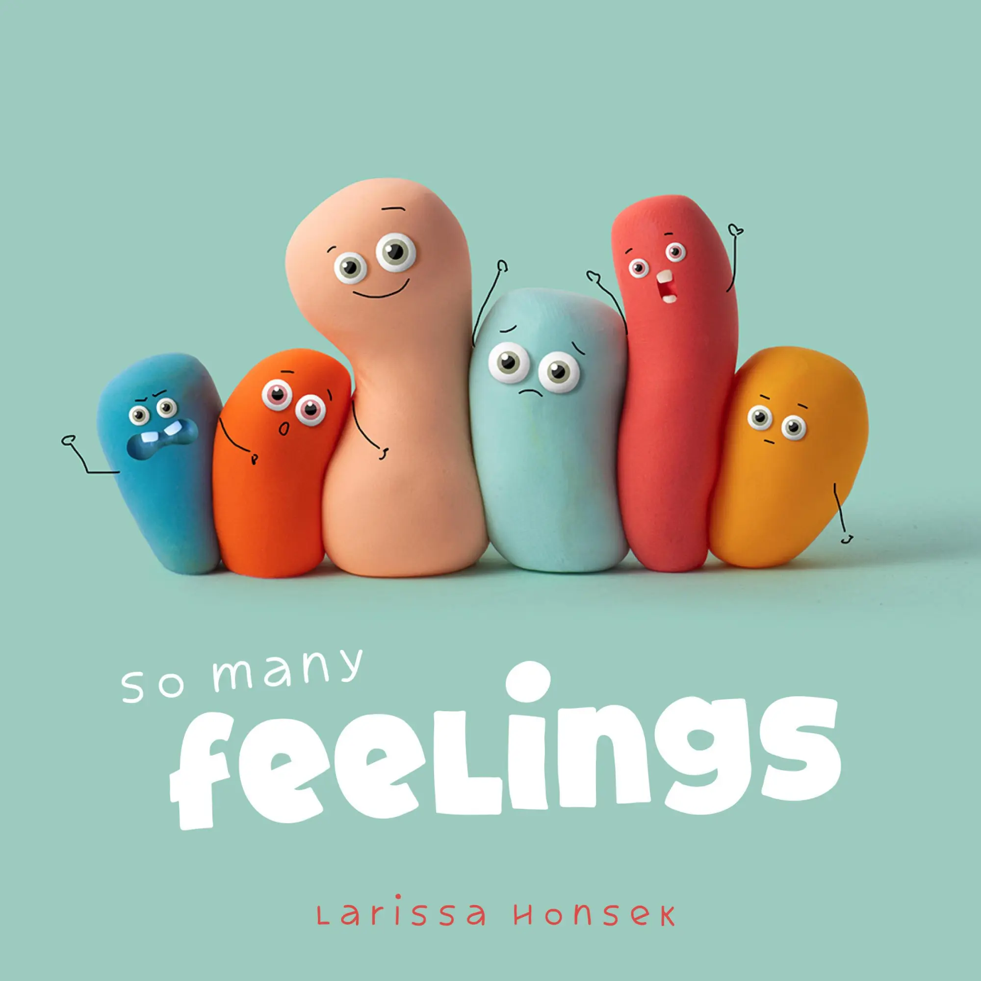 Cover: 9781641706490 | So Many Feelings | A Clay Art Emotions Book for Toddlers | Honsek