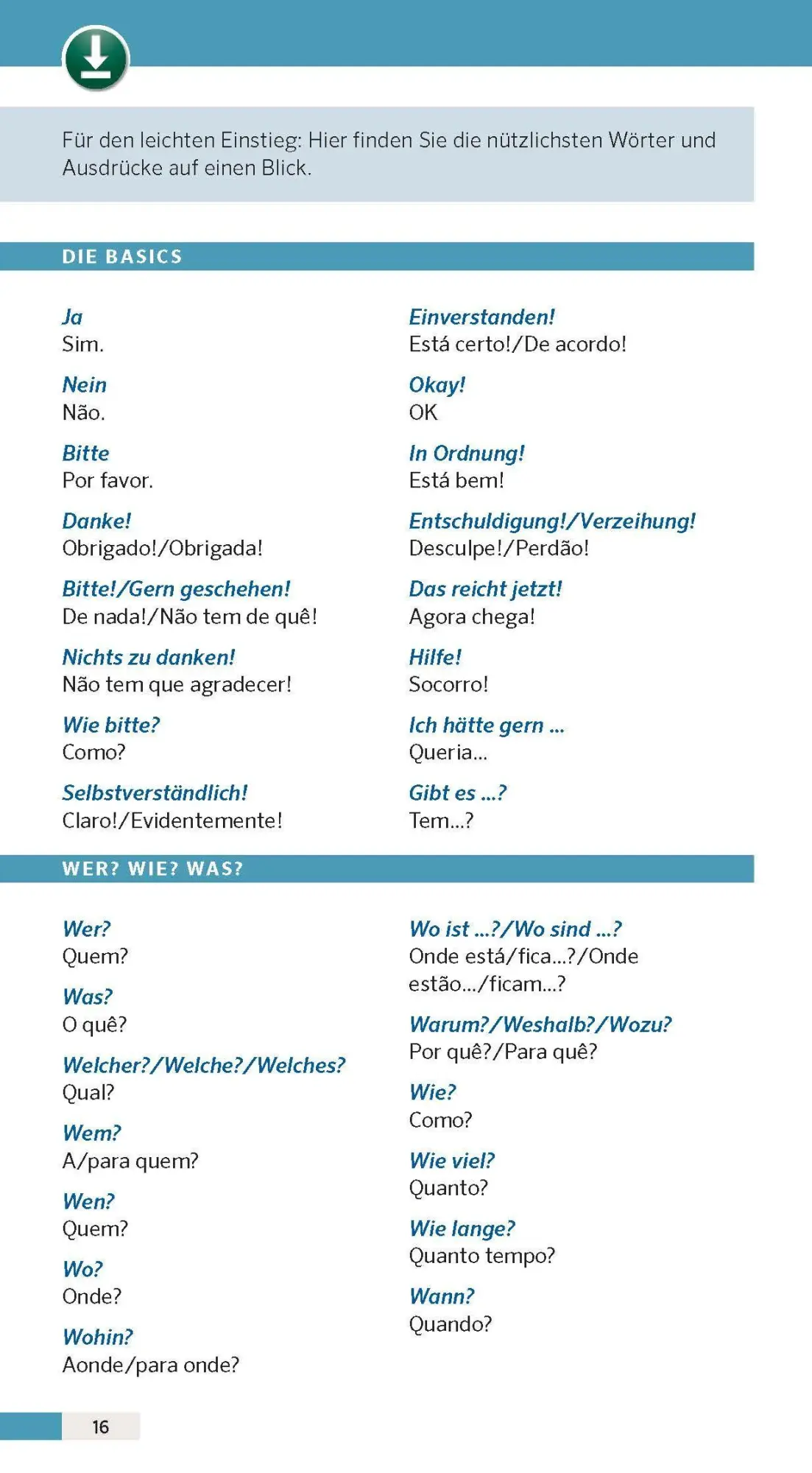 Bild: 9783125186590 | PONS Reise-Sprachführer Brasilianisch | Taschenbuch | 285 S. | Deutsch