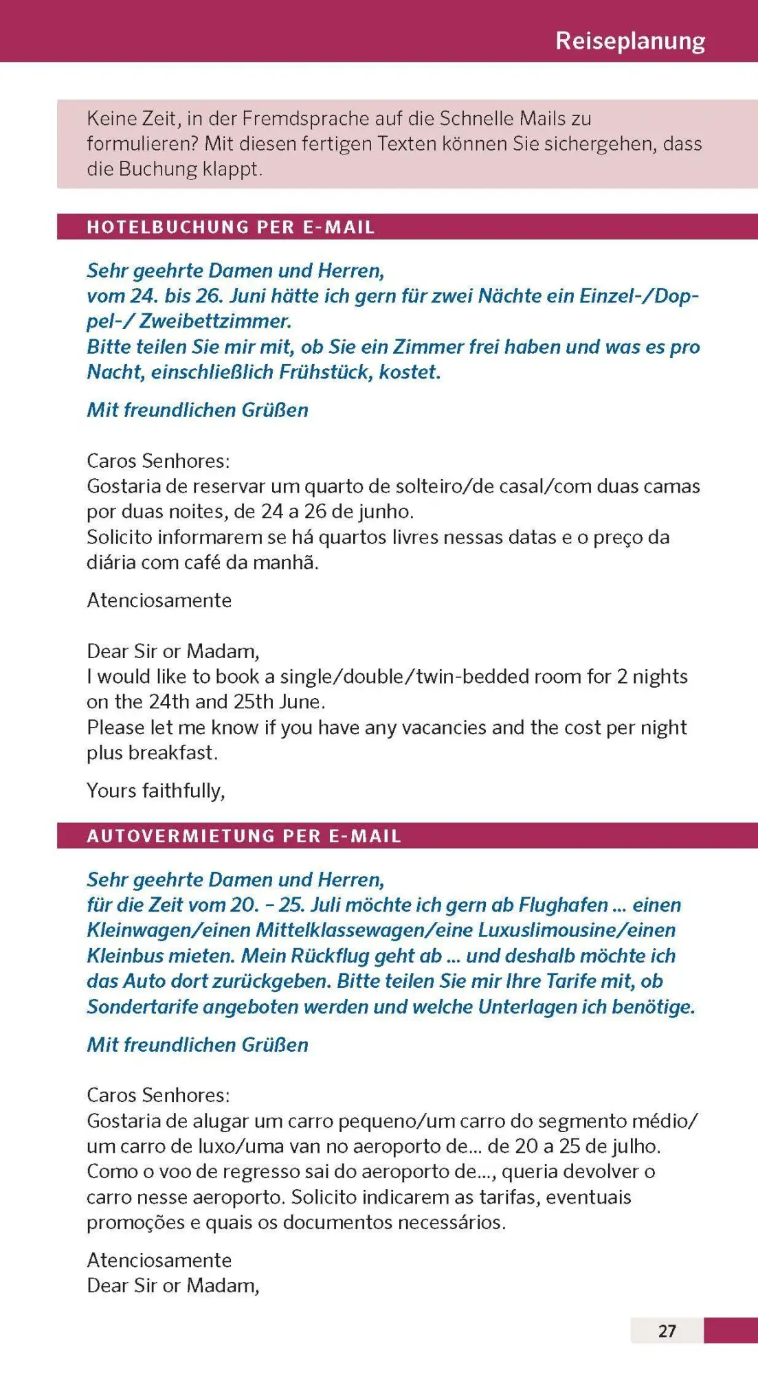 Bild: 9783125186590 | PONS Reise-Sprachführer Brasilianisch | Taschenbuch | 285 S. | Deutsch