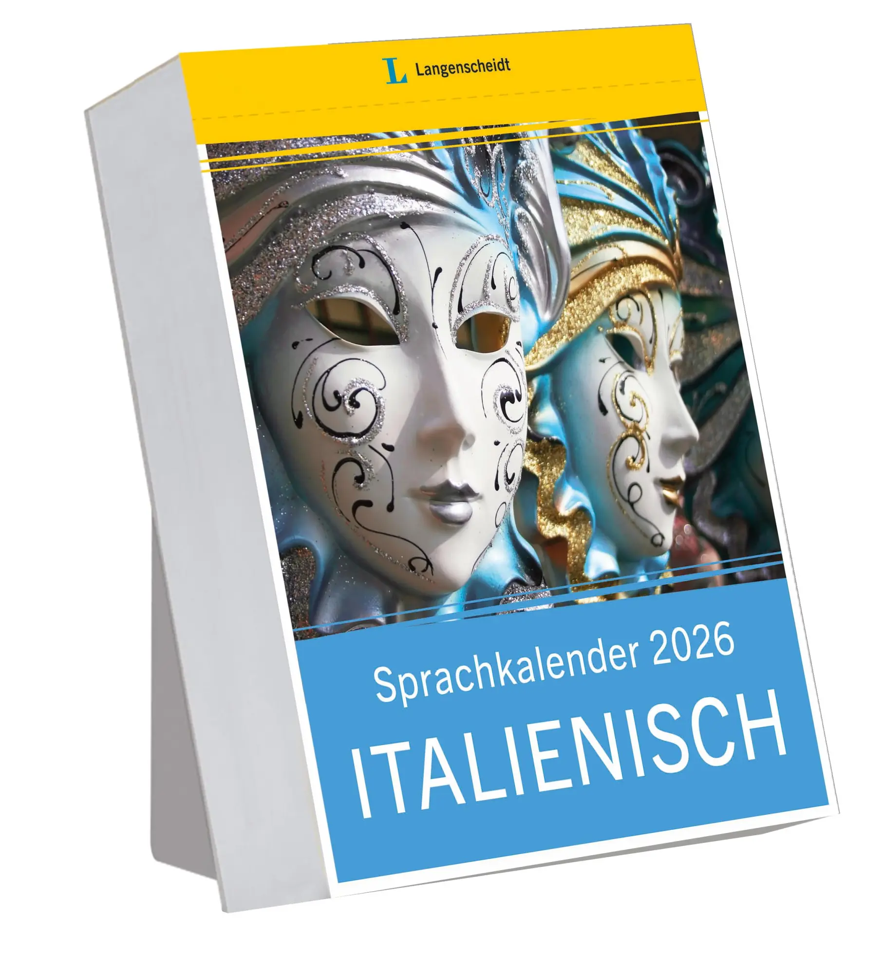 Cover: 9783125636590 | Langenscheidt Sprachkalender Italienisch 2026 | Tagesabreißkalender