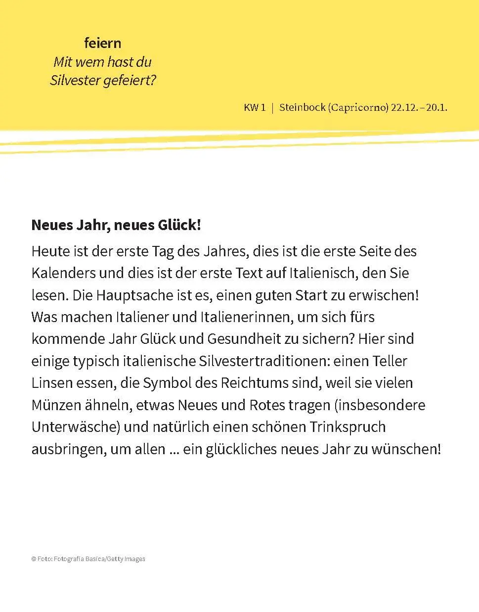 Bild: 9783125636590 | Langenscheidt Sprachkalender Italienisch 2026 | Tagesabreißkalender