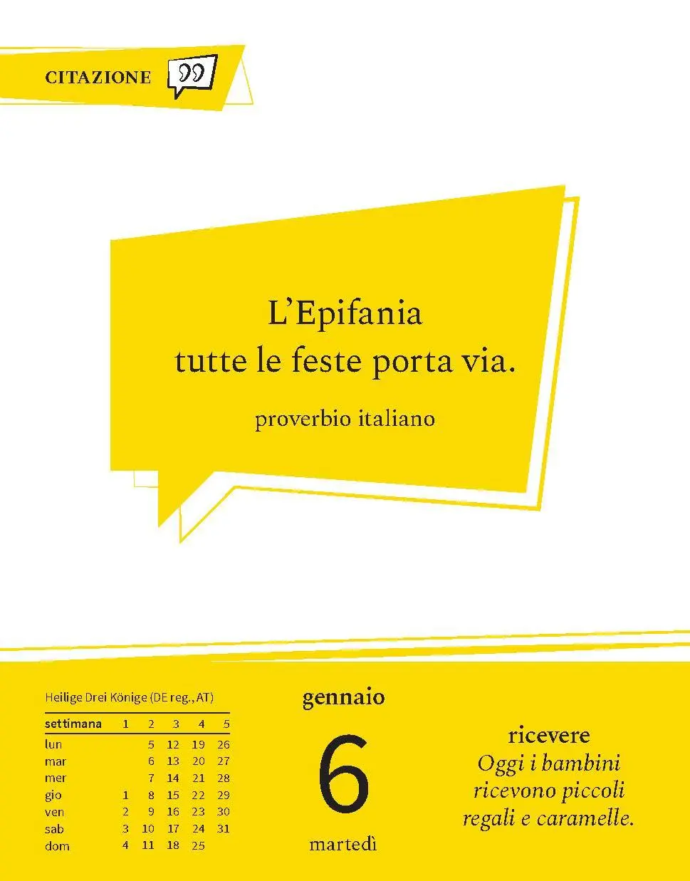 Bild: 9783125636590 | Langenscheidt Sprachkalender Italienisch 2026 | Tagesabreißkalender