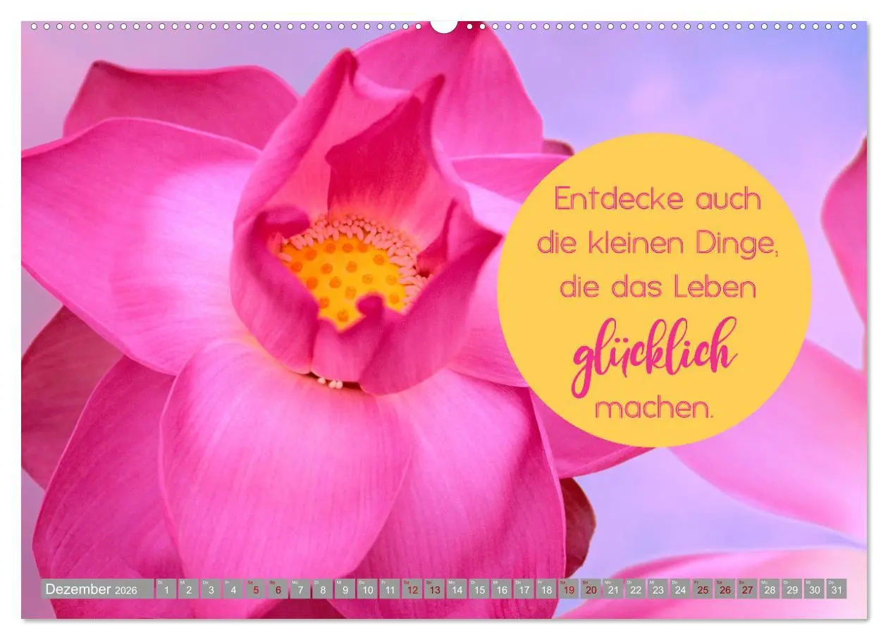 Bild: 9783457456590 | ACHTSAMKEIT - Wege des Glücks (hochwertiger Premium Wandkalender...