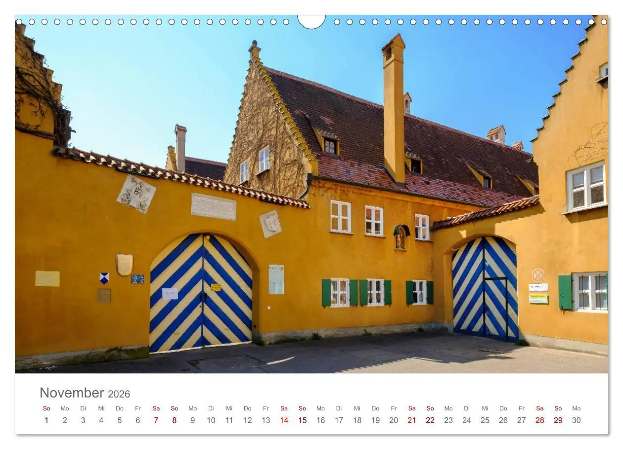 Bild: 9783457766590 | Augsburg Handel seit dem Mittelalter (Wandkalender 2026 DIN A3...