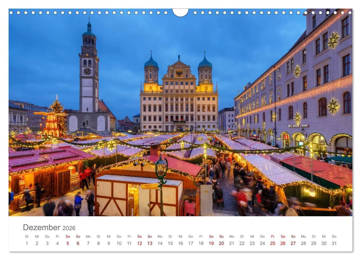 Bild: 9783457766590 | Augsburg Handel seit dem Mittelalter (Wandkalender 2026 DIN A3...