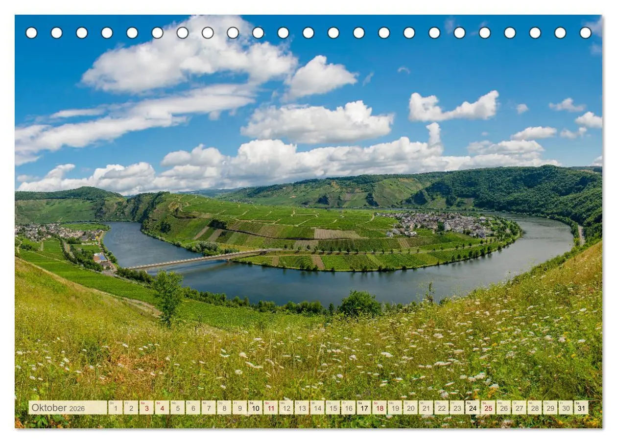 Bild: 9783457836590 | Die Mosel von Metz bis Koblenz (Tischkalender 2026 DIN A5 quer),...