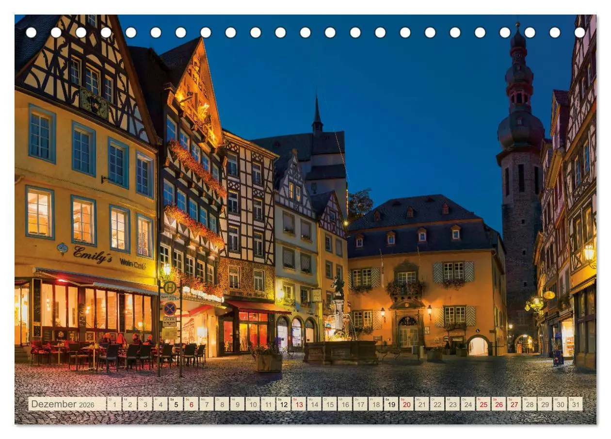 Bild: 9783457836590 | Die Mosel von Metz bis Koblenz (Tischkalender 2026 DIN A5 quer),...