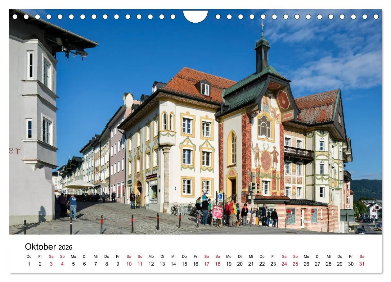 Bild: 9783516236590 | Bad Tölz - Perle an der Isar (Wandkalender 2026 DIN A4 quer),...