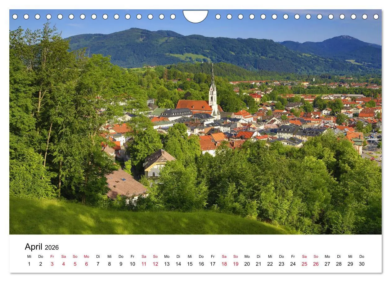 Bild: 9783516236590 | Bad Tölz - Perle an der Isar (Wandkalender 2026 DIN A4 quer),...