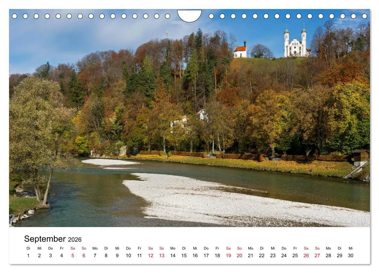 Bild: 9783516236590 | Bad Tölz - Perle an der Isar (Wandkalender 2026 DIN A4 quer),...