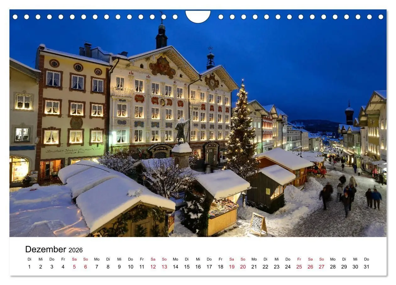 Bild: 9783516236590 | Bad Tölz - Perle an der Isar (Wandkalender 2026 DIN A4 quer),...