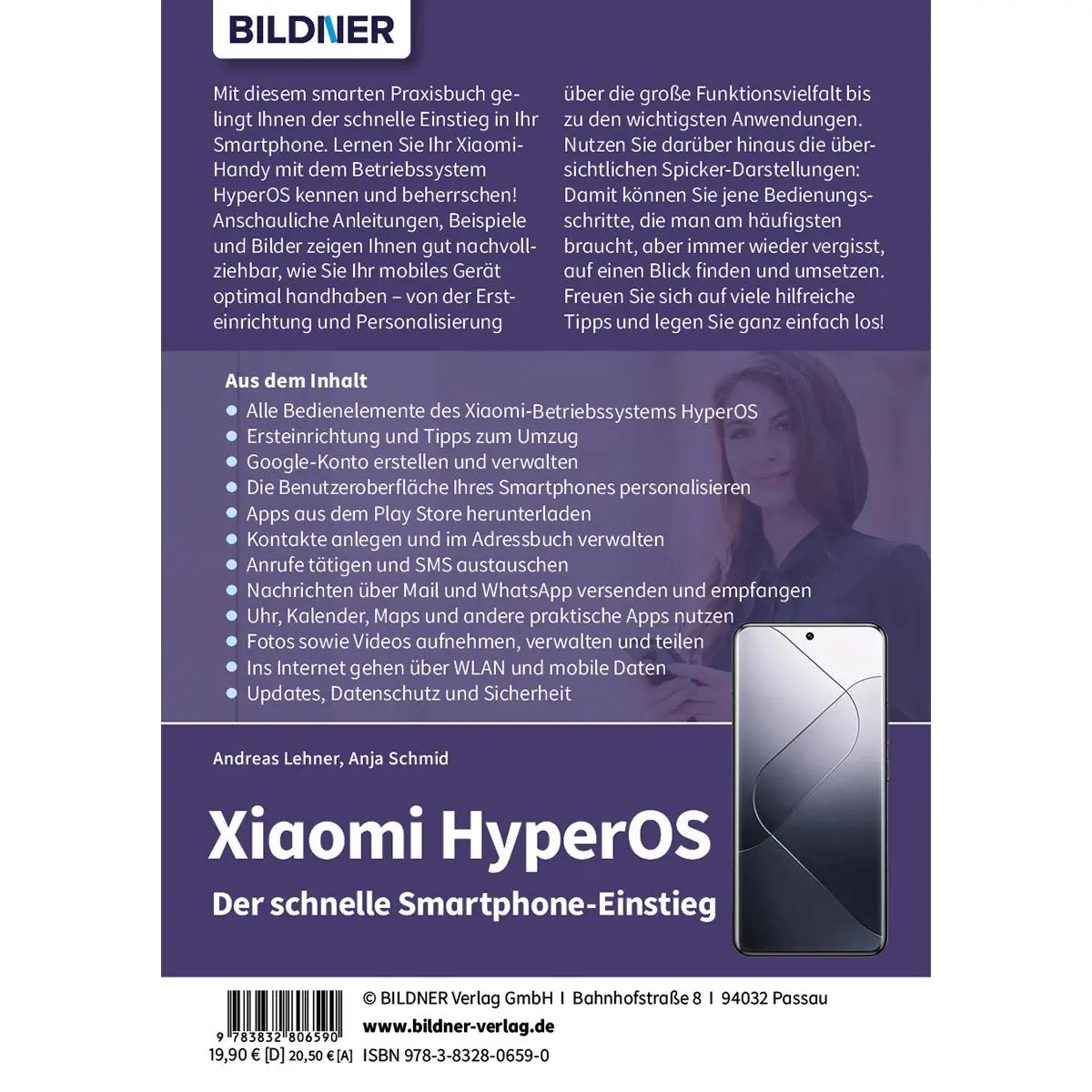 Rückseite: 9783832806590 | Xiaomi HyperOS - Für Einsteiger ohne Vorkenntnisse | Schmid (u. a.)