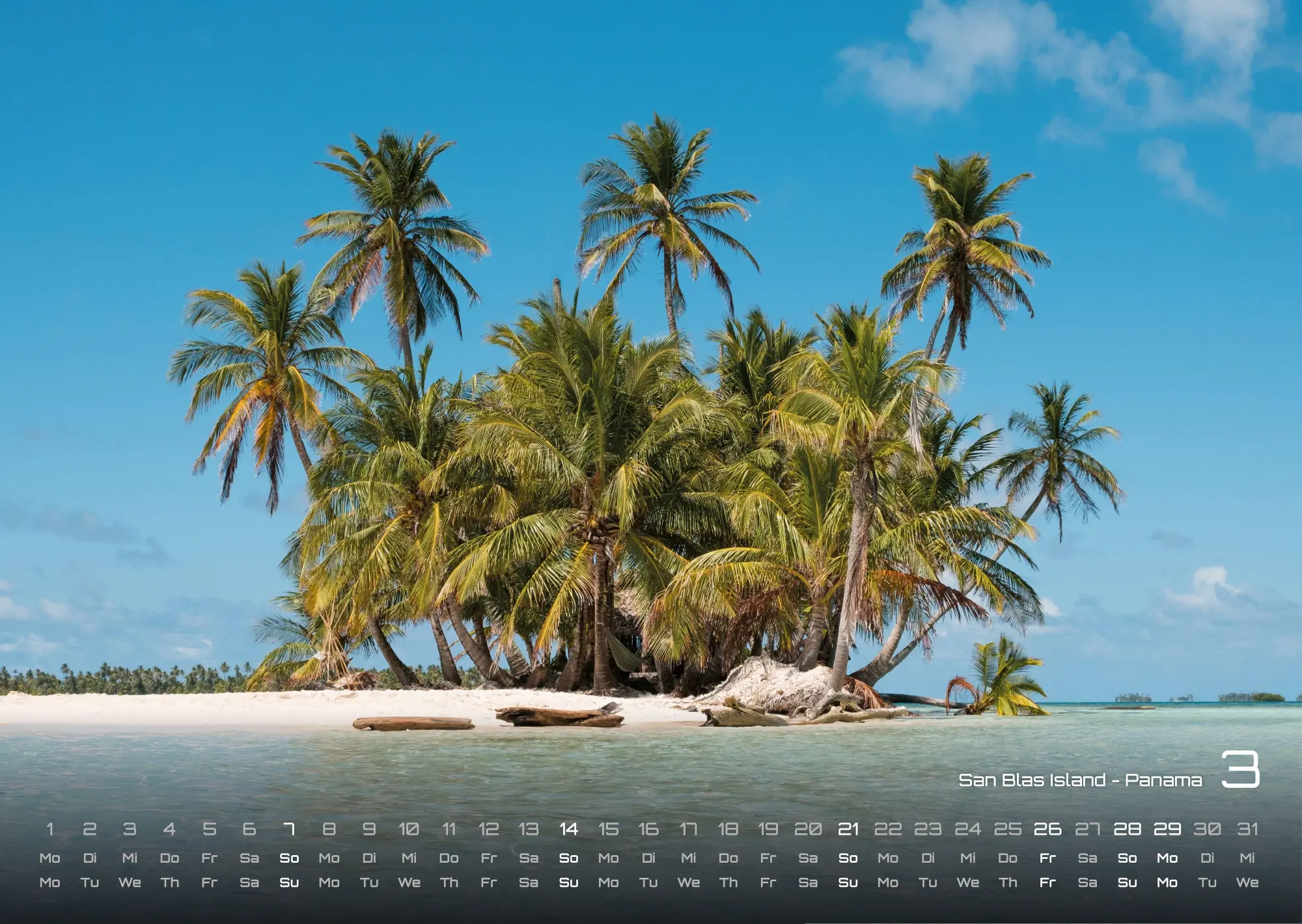 Bild: 9783986736590 | Inseln &amp; Strände - Plätze zum Entspannen - 2027 - Kalender DIN A3 | de