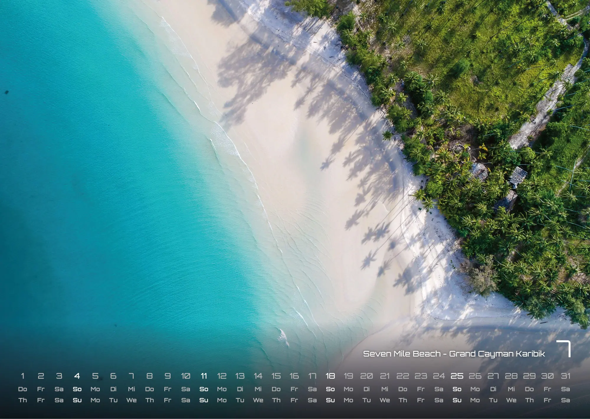 Bild: 9783986736590 | Inseln &amp; Strände - Plätze zum Entspannen - 2027 - Kalender DIN A3 | de