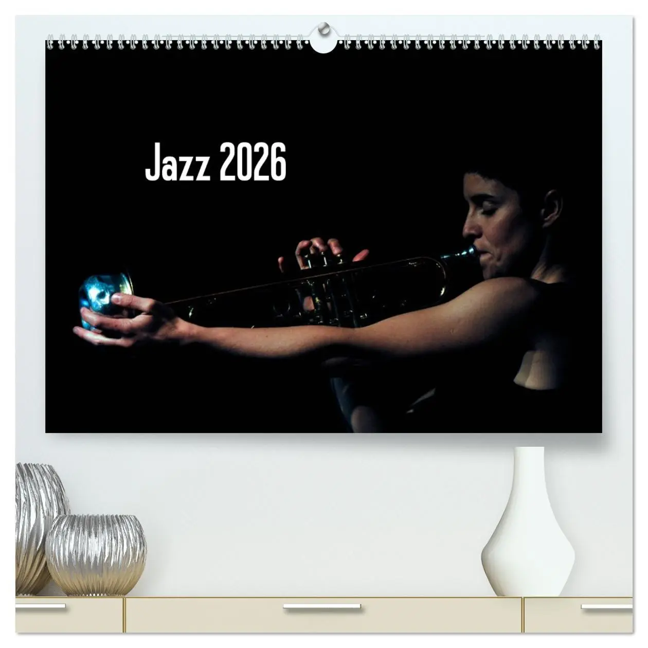 Cover: 9783457756690 | Jazz 2026 (hochwertiger Premium Wandkalender 2026 DIN A2 quer),...