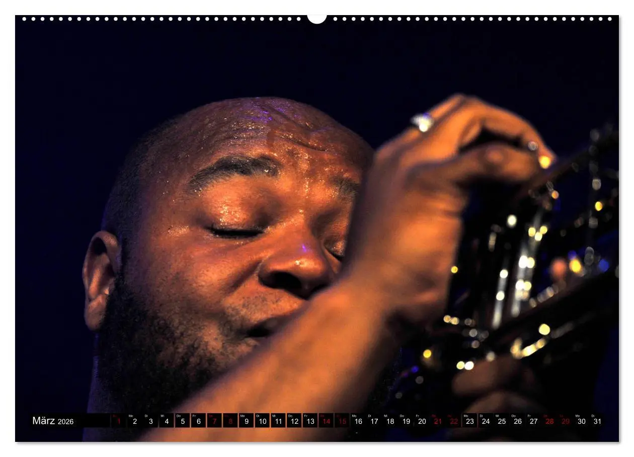 Bild: 9783457756690 | Jazz 2026 (hochwertiger Premium Wandkalender 2026 DIN A2 quer),...