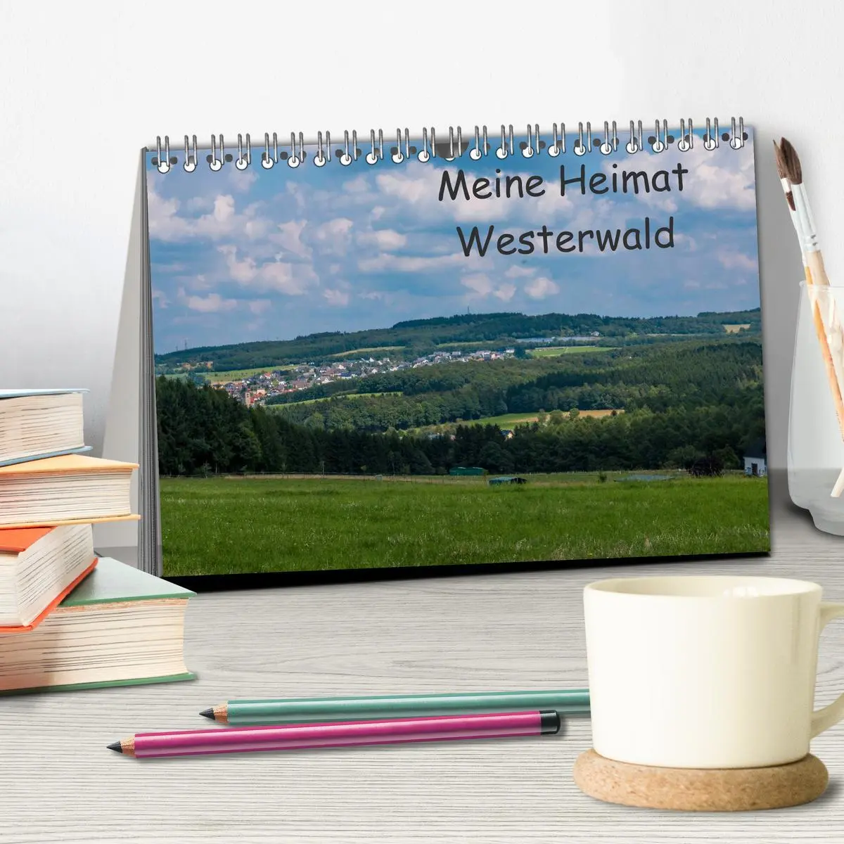 Bild: 9783516086690 | Meine Heimat Westerwald (Tischkalender 2026 DIN A5 quer), CALVENDO...