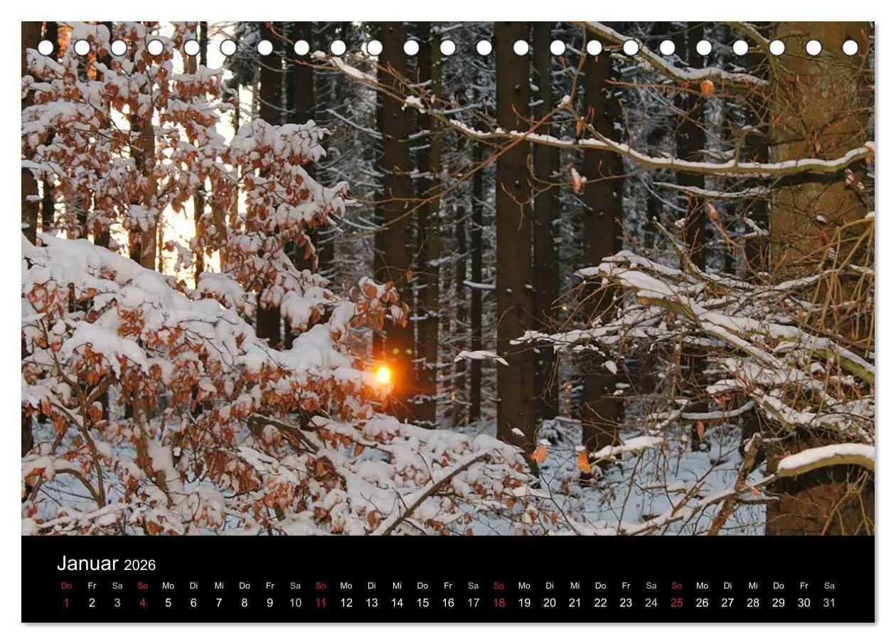 Bild: 9783516086690 | Meine Heimat Westerwald (Tischkalender 2026 DIN A5 quer), CALVENDO...