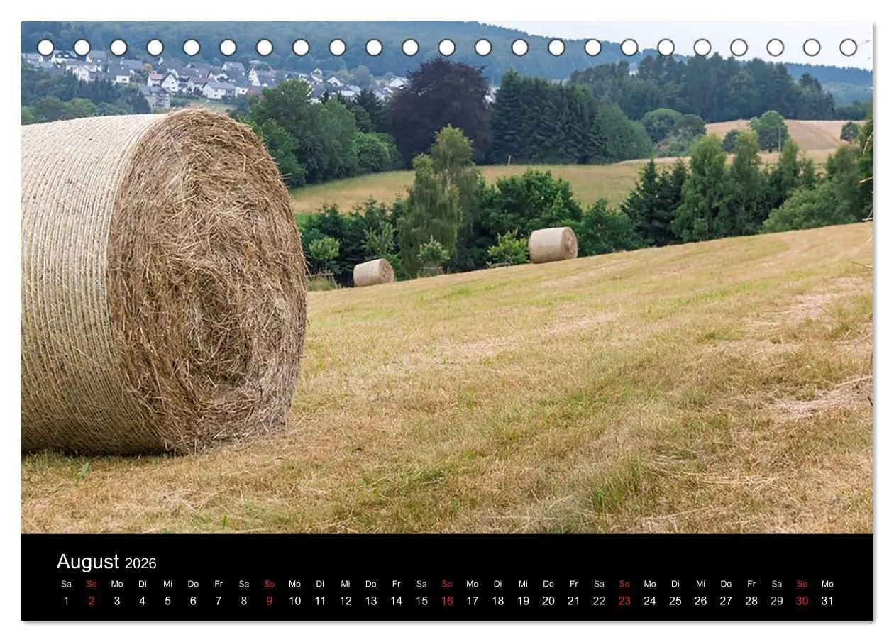 Bild: 9783516086690 | Meine Heimat Westerwald (Tischkalender 2026 DIN A5 quer), CALVENDO...