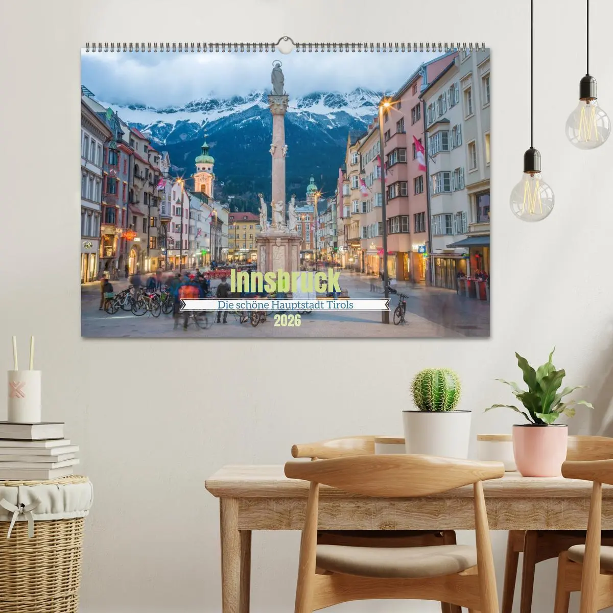 Bild: 9783516606690 | Innsbruck - Die schöne Hauptstadt Tirols (Wandkalender 2026 DIN A2...
