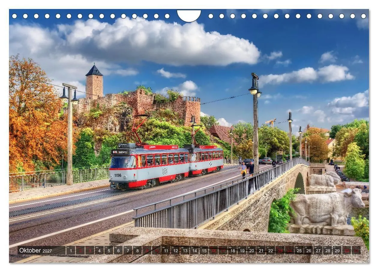 Bild: 9783569556690 | Mein schönes Halle Saale 2027 (Wandkalender 2027 DIN A4 quer),...
