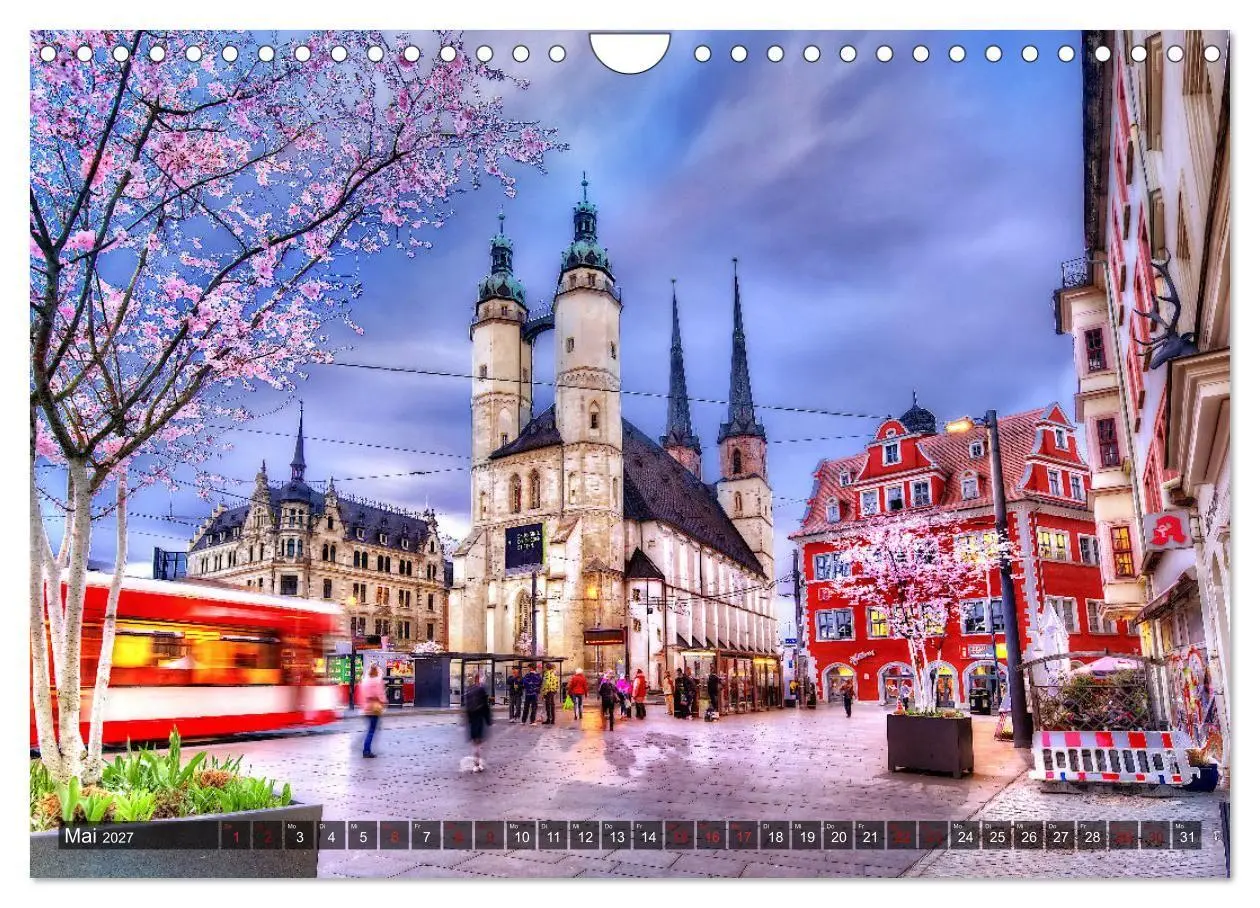 Bild: 9783569556690 | Mein schönes Halle Saale 2027 (Wandkalender 2027 DIN A4 quer),...