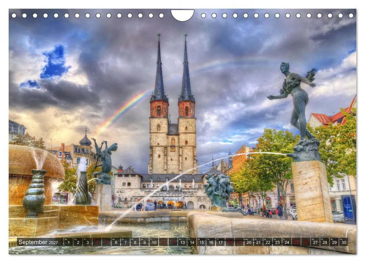 Bild: 9783569556690 | Mein schönes Halle Saale 2027 (Wandkalender 2027 DIN A4 quer),...