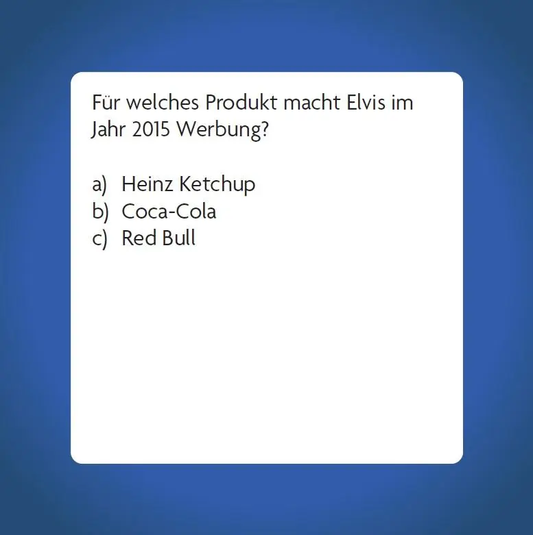 Bild: 9783747206690 | Das Elvis-Quiz | Box mit 66 Spielkarten und Anleitung | Carmen Büttner