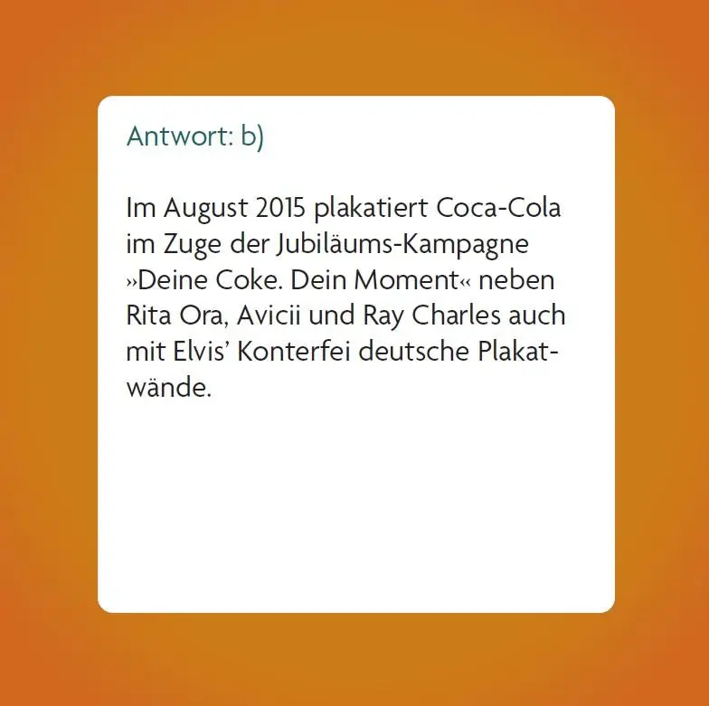 Bild: 9783747206690 | Das Elvis-Quiz | Box mit 66 Spielkarten und Anleitung | Carmen Büttner