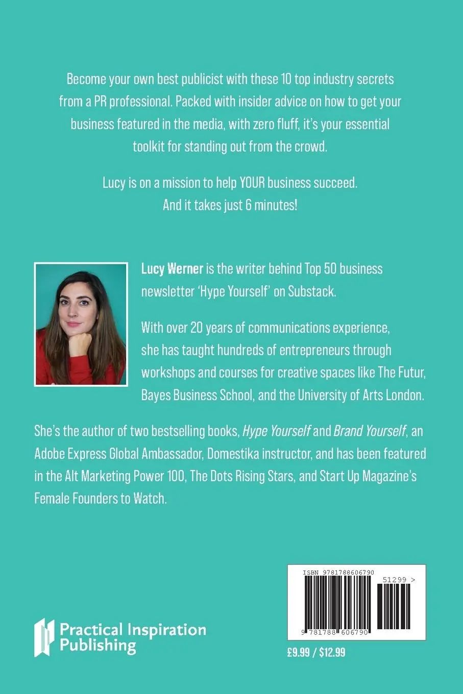 Rückseite: 9781788606790 | No-Nonsense PR | Lucy Werner | Taschenbuch | Englisch | 2024