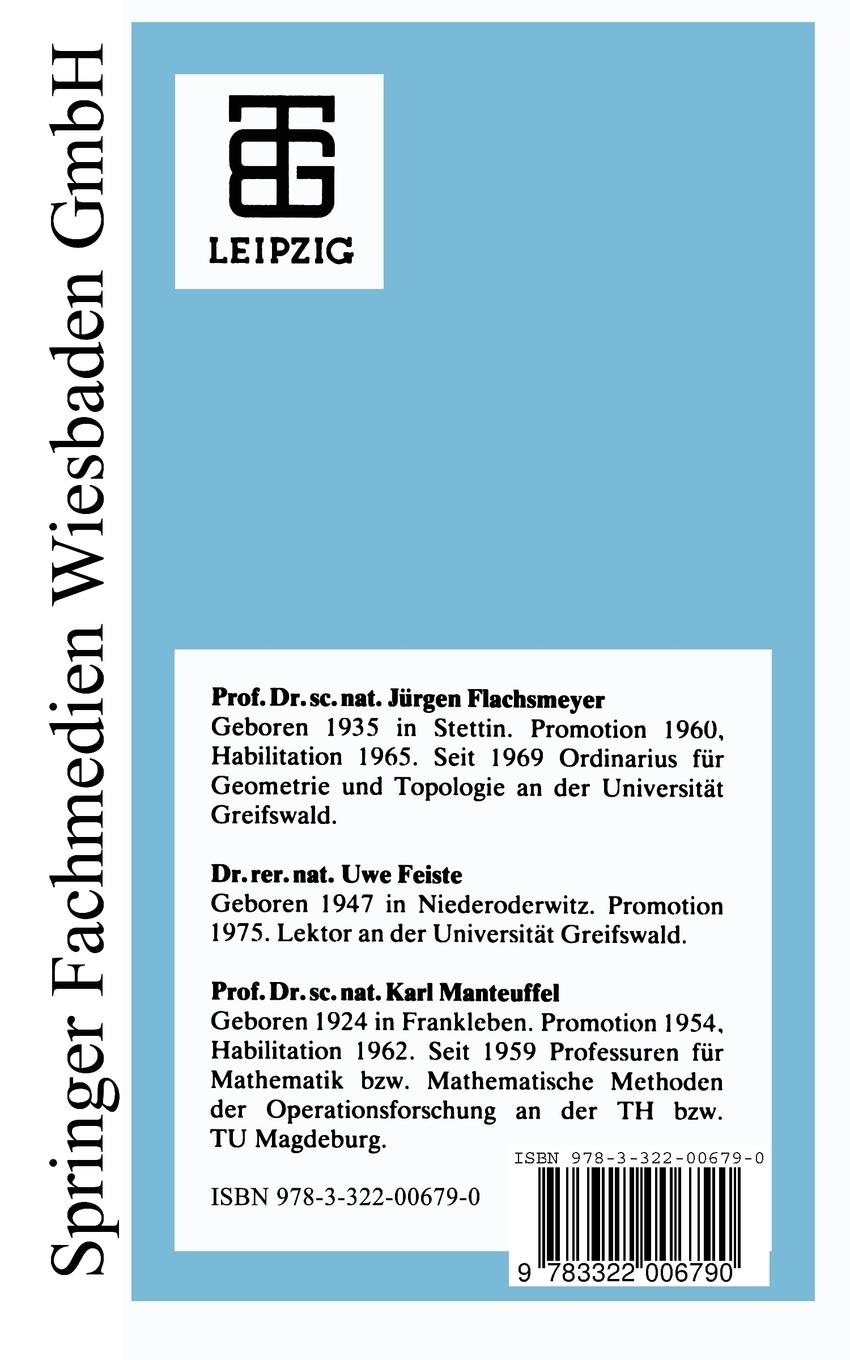 Rückseite: 9783322006790 | Mathematik und ornamentale Kunstformen | Uwe Feiste (u. a.) | Buch