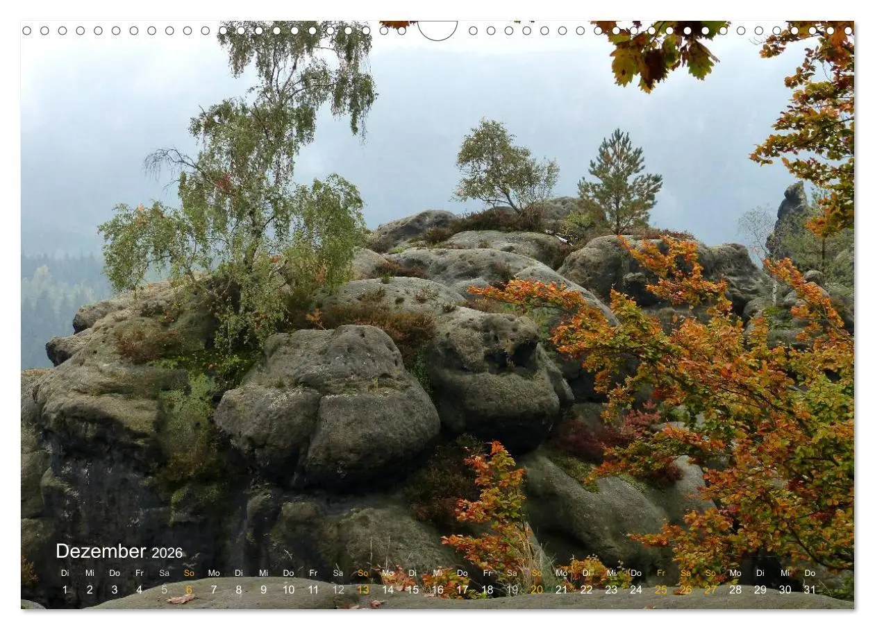 Bild: 9783457986790 | ElbsandSTEIN, kunstwerk der natur (Wandkalender 2026 DIN A3 quer),...