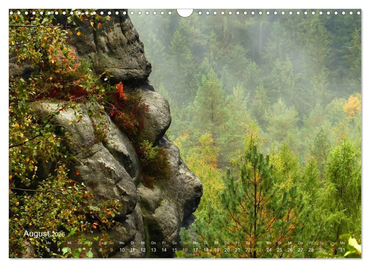 Bild: 9783457986790 | ElbsandSTEIN, kunstwerk der natur (Wandkalender 2026 DIN A3 quer),...