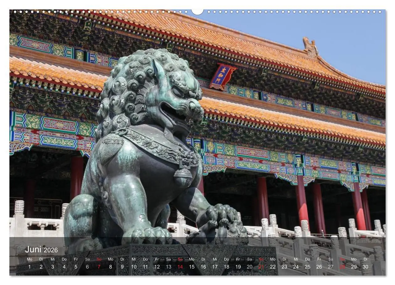 Bild: 9783516146790 | Erlebe China (Wandkalender 2026 DIN A2 quer), CALVENDO Monatskalender
