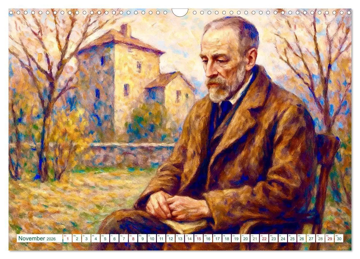 Bild: 9783516696790 | Rainer Maria Rilke. Sein Leben, seine Werke (Wandkalender 2026 DIN...