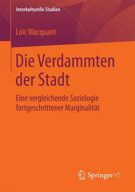 Cover: 9783658026790 | Die Verdammten der Stadt | Loïc Wacquant | Taschenbuch | Paperback