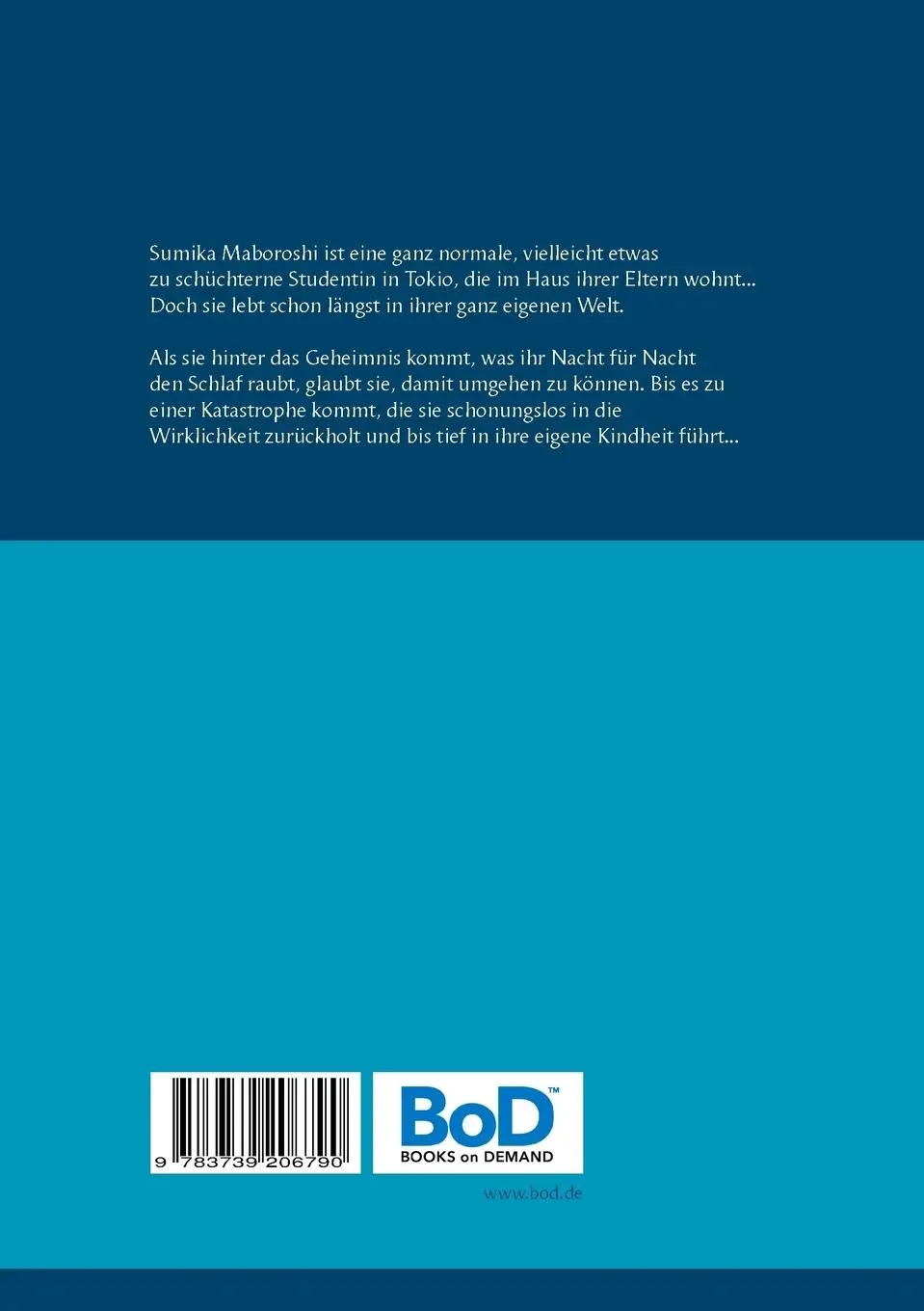 Rückseite: 9783739206790 | Die Träumerin | Philipp Kruse | Taschenbuch | 196 S. | Deutsch | 2015