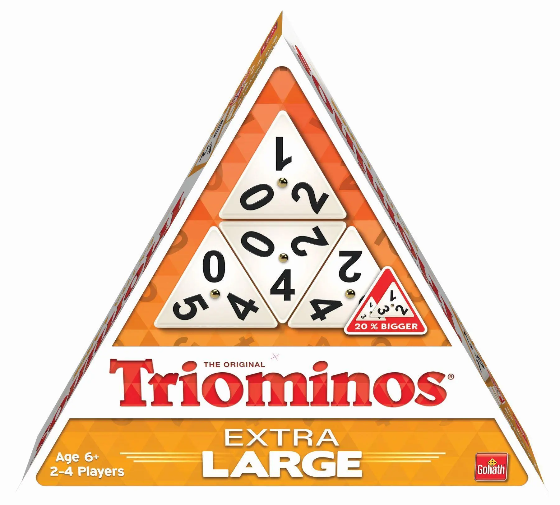 Cover: 8711808606890 | Triominos Extra Large | Spiel | 60.689 | Deutsch | 2020 | Goliath B.V
