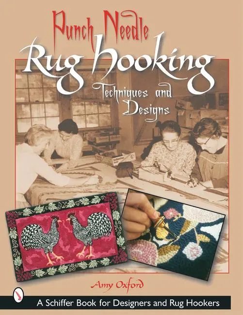 Cover: 9780764316890 | Punch Needle Rug Hooking | Techniques and Designs | Amy Oxford | Buch