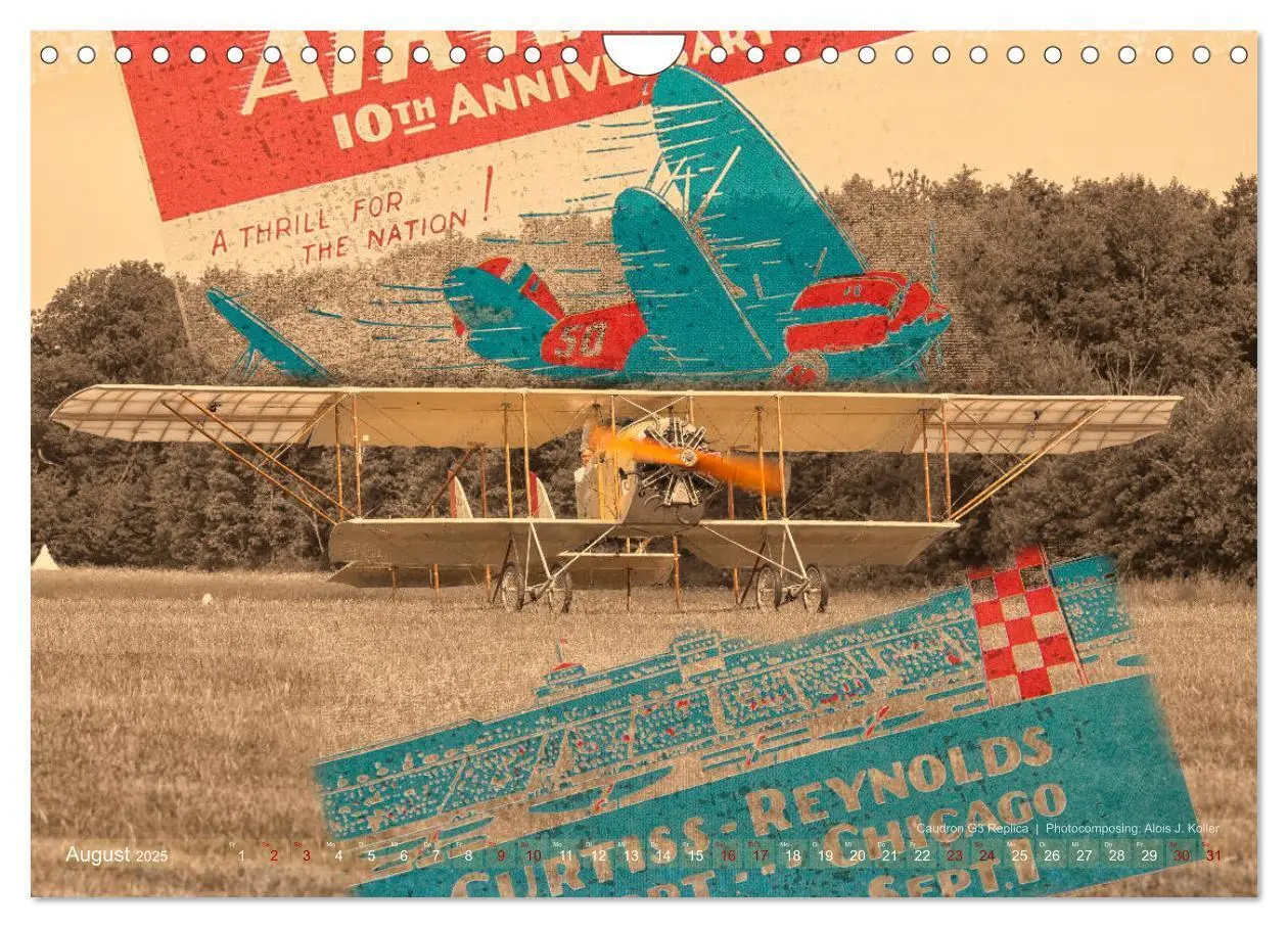 Bild: 9783435196890 | Aviatik Photocomposing 2025 (Wandkalender 2025 DIN A4 quer),...